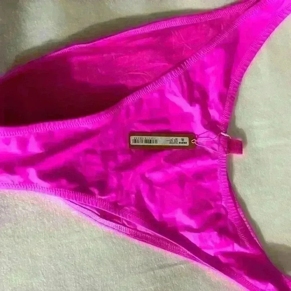 New SKIMS Recycled Swim Cheeky Tanga Bottoms. Size 3X